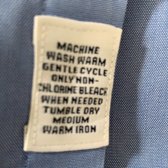 Roundtree & Yourke Blue Button Down shirt - Picture 4 of 5